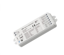 Контроллер WT5 - RGB+CCT, RGB+W, RGB, CCT, DIM (12-24DC, 5x3A, 2.4G, WiFi, Tuya) Контроллер WT5 - RGB+CCT, RGB+W, RGB, CCT, DIM (12-24DC, 5x3A, 2.4G, WiFi, Tuya)