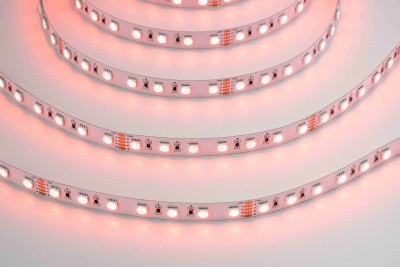 Светодиодная лента 5050-70-24-RGBW-4000К-IP20 4in1 (19,2 W/m, 12mm, 5m)