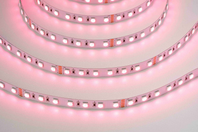 Светодиодная лента 5050-70-24-RGBW-4000К-IP20 4in1 (19,2 W/m, 12mm, 5m)