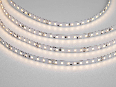 Светодиодная лента 2835-128-L-24-3000K-IP20 (4,8 W/m, 8mm, 5m)