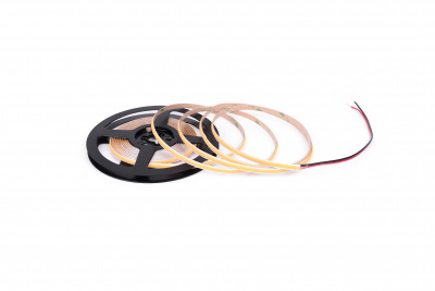 Светодиодная лента узкая COB-384-24-4000K-IP20-5mm (10 W/m, 5mm, 5m)	