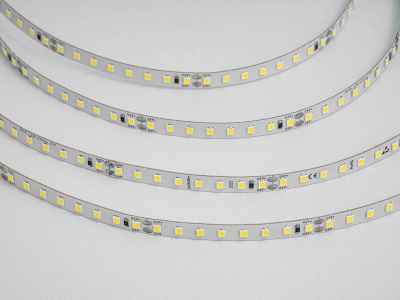Светодиодная лента 2835-128-24-6000K-IP20 (12 W/m, 8mm, 5m)