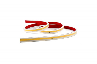 Светодиодная лента COB-296-230-3000K-IP66 (12 W/m, 8mm, 50m)