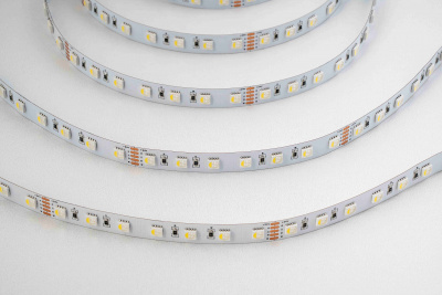 Светодиодная лента 5050-70-24-RGBW-4000К-IP20 4in1 (19,2 W/m, 12mm, 5m)