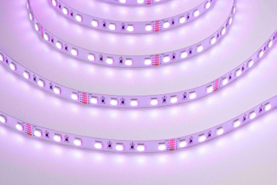 Светодиодная лента 5050-70-24-RGBW-4000К-IP20 4in1 (19,2 W/m, 12mm, 5m)