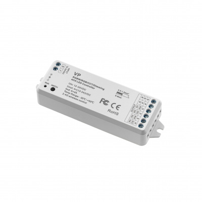 Контроллер VP – RGB+W, RGB, CCT, DIM (12-24DC, 4x3A, 2.4G)