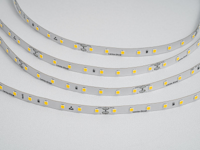Светодиодная лента 2835-80-24-3000K-IP20 (8 W/m, 8mm, 5m)