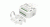 Контроллер-выключатель CM-SS(WT) (220V, 5x3A, 2.4G, WiFi, Tuya)