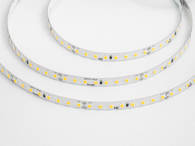 Светодиодная лента ST-2835-128-24-3000K-IP20 (9,6 W/m, 8mm, 5m)