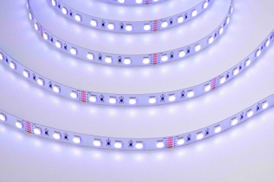 Светодиодная лента 5050-70-24-RGBW-4000К-IP20 4in1 (19,2 W/m, 12mm, 5m)