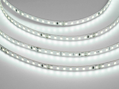 Светодиодная лента 2835-128-24-6000K-IP20 (12 W/m, 8mm, 5m)