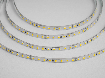 Светодиодная лента 2835-128-24-3000K-IP20 (12 W/m, 8mm, 5m)